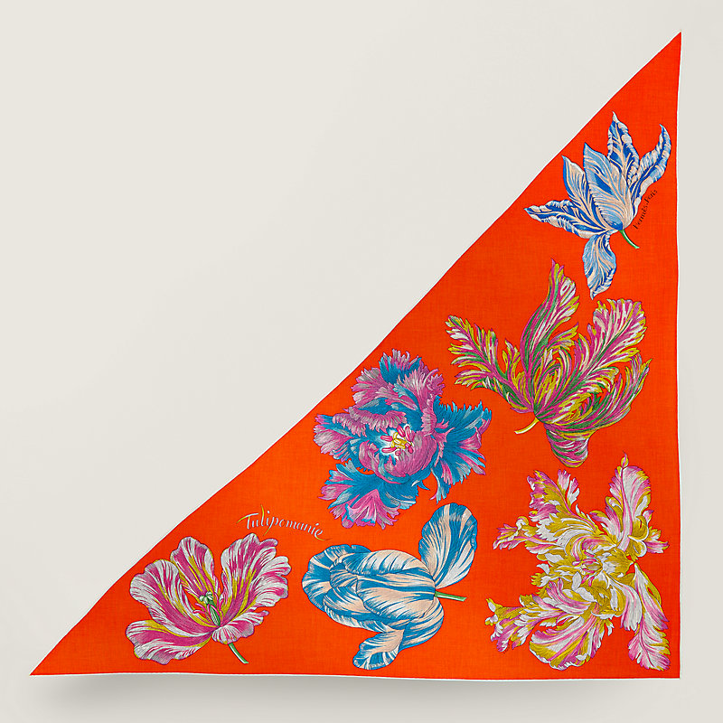 Tulipomanie giant triangle - Orange | Hermès UK